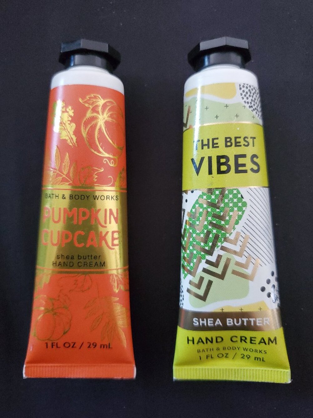 Pumpkin Cupcake and The Best Vibes Hand Creams